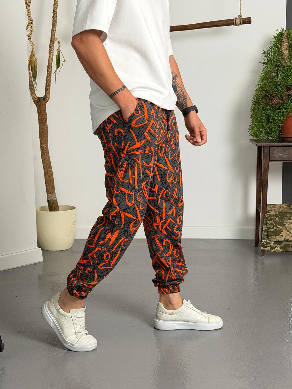 Graphix Core Turuncu Jogger Pantolon