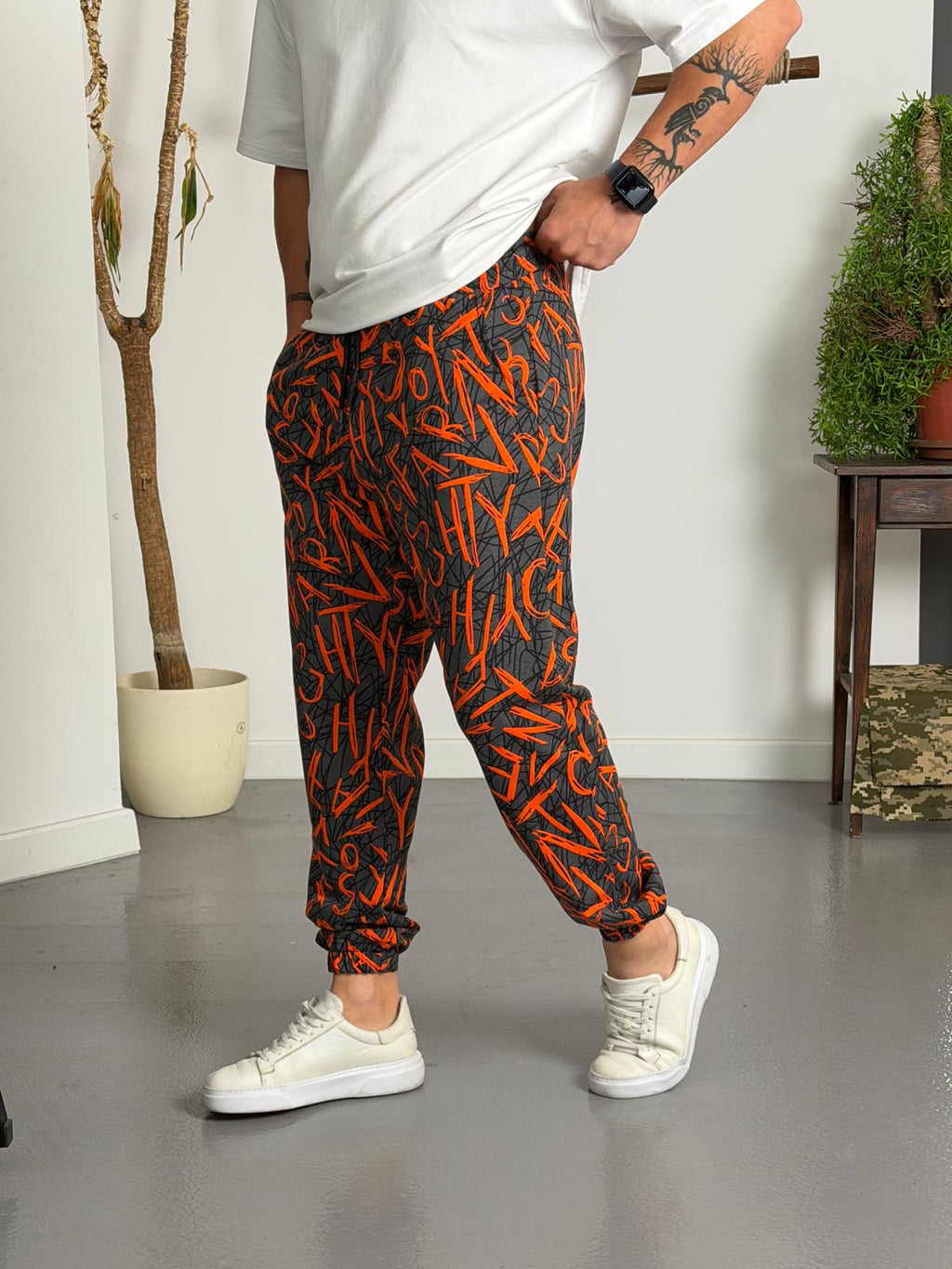 Graphix Core Turuncu Jogger Pantolon