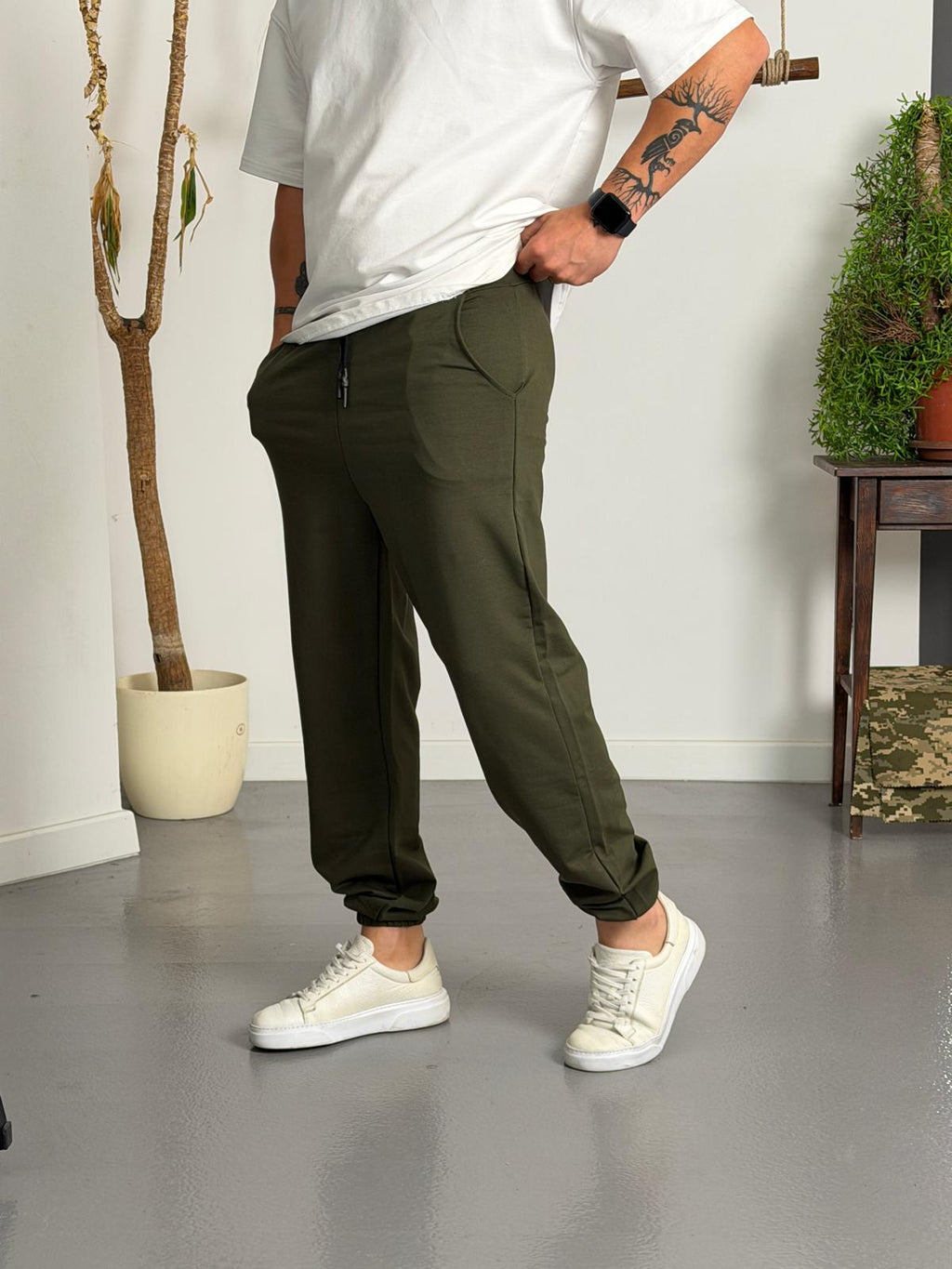 Nomad Haki Jogger Pantolon