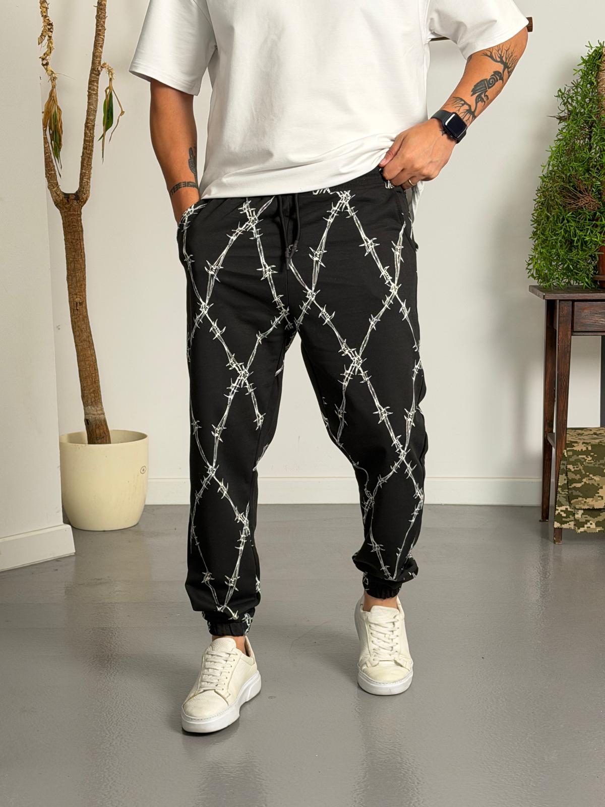 Barbed Wire Jogger Pantolon Ürün ikincil görseli
