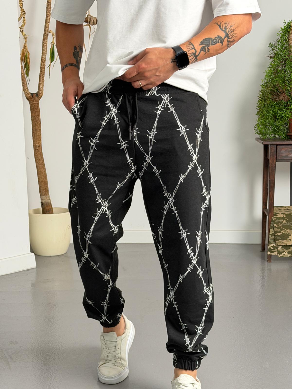 Barbed Wire Jogger Pantolon Ürün ana görseli