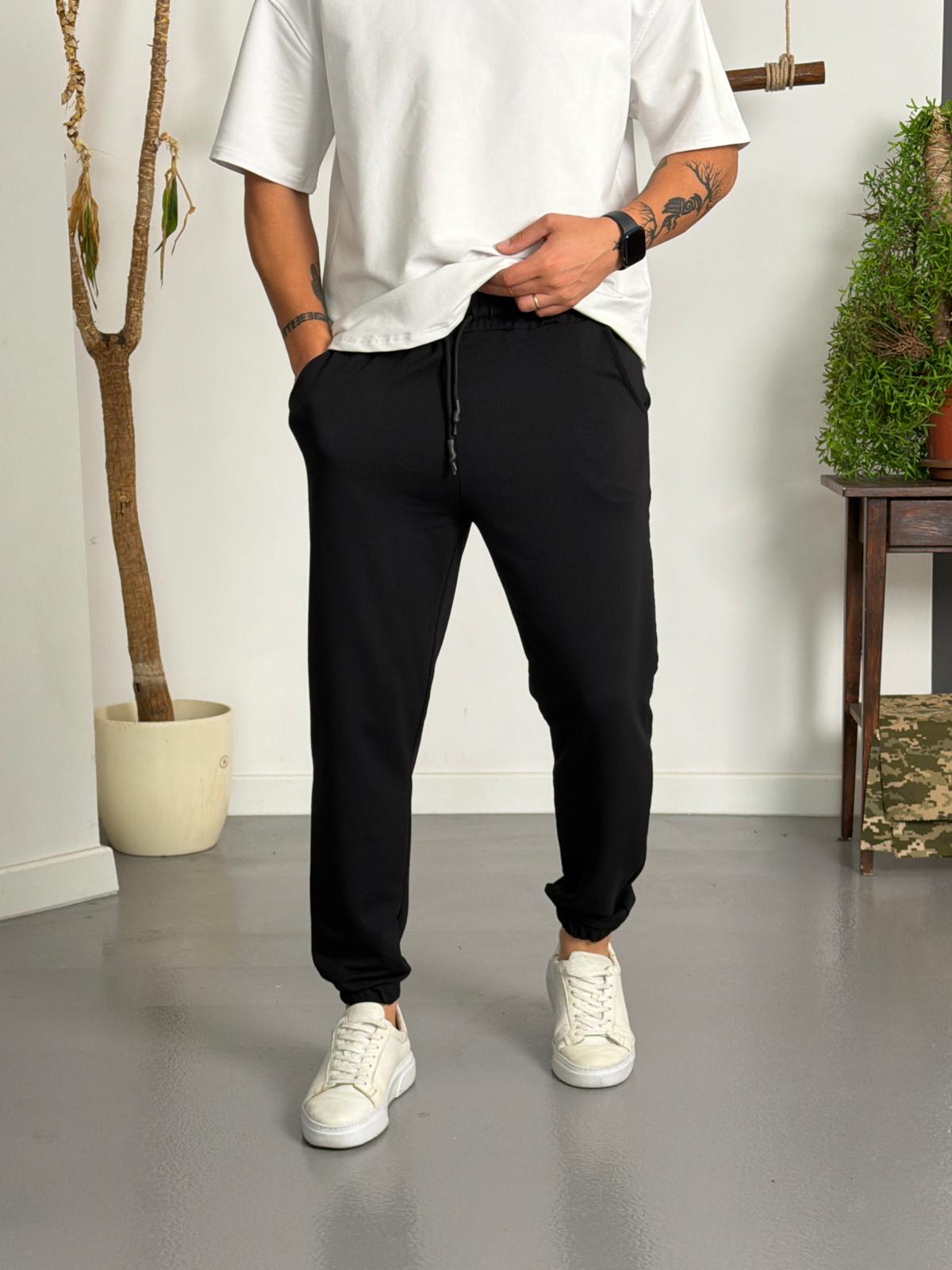 Nomad Siyah Jogger Pantolon Ürün ana görseli
