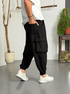 Urban Cargo Siyah Şalvar Pantolon
