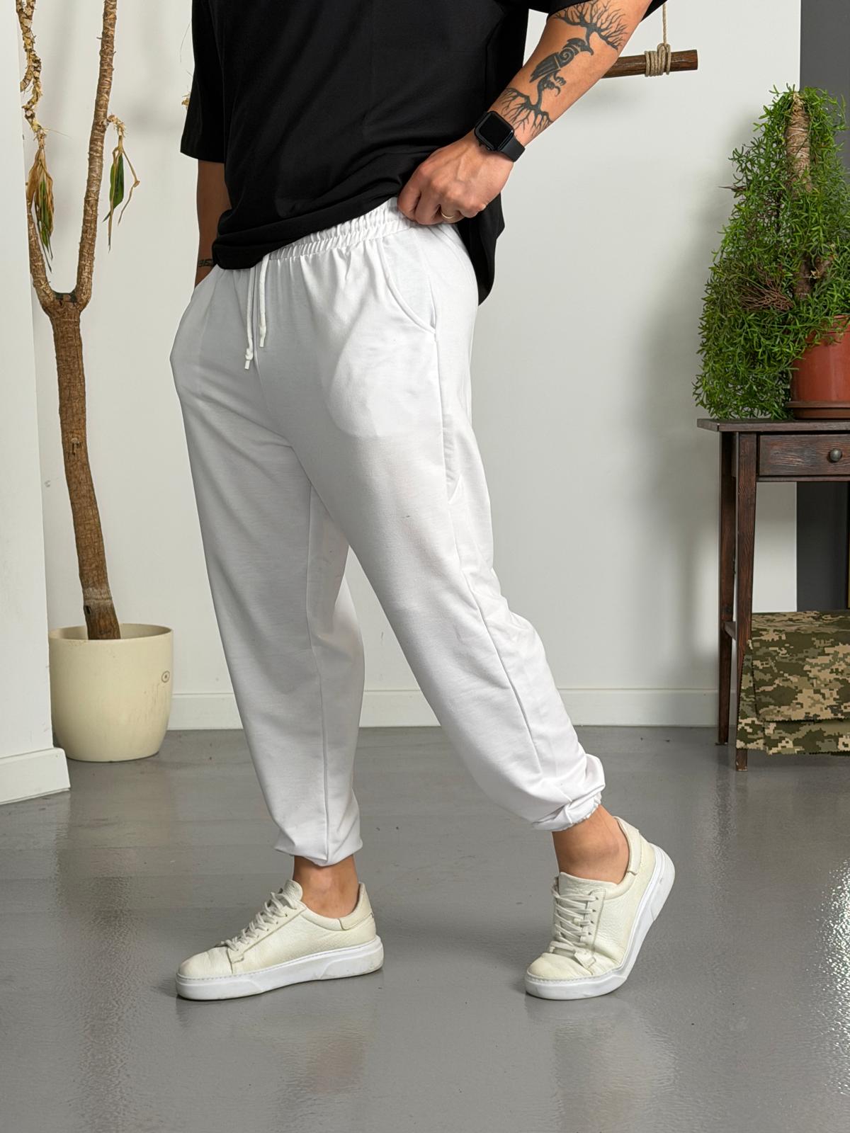 Nomad Beyaz Jogger Pantolon