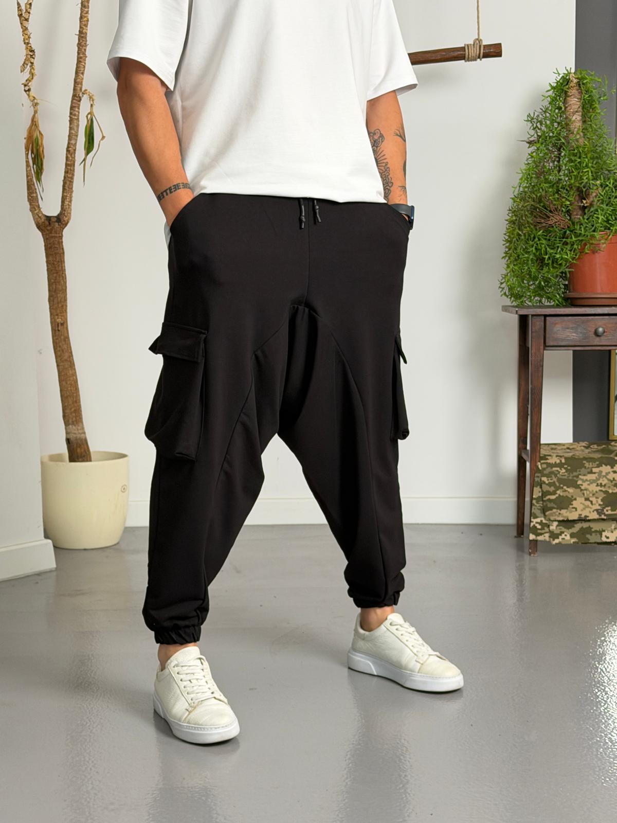 Urban Cargo Siyah Şalvar Pantolon