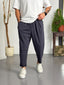 Zen Comfort Füme Pileli Boyfriend Pantolon