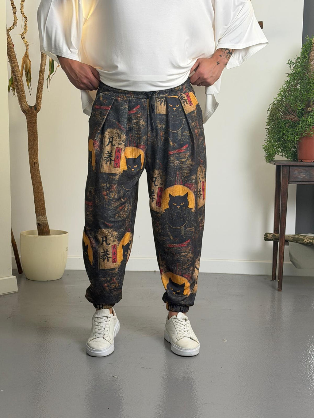Ukiyo Pileli Jogger Pantolon