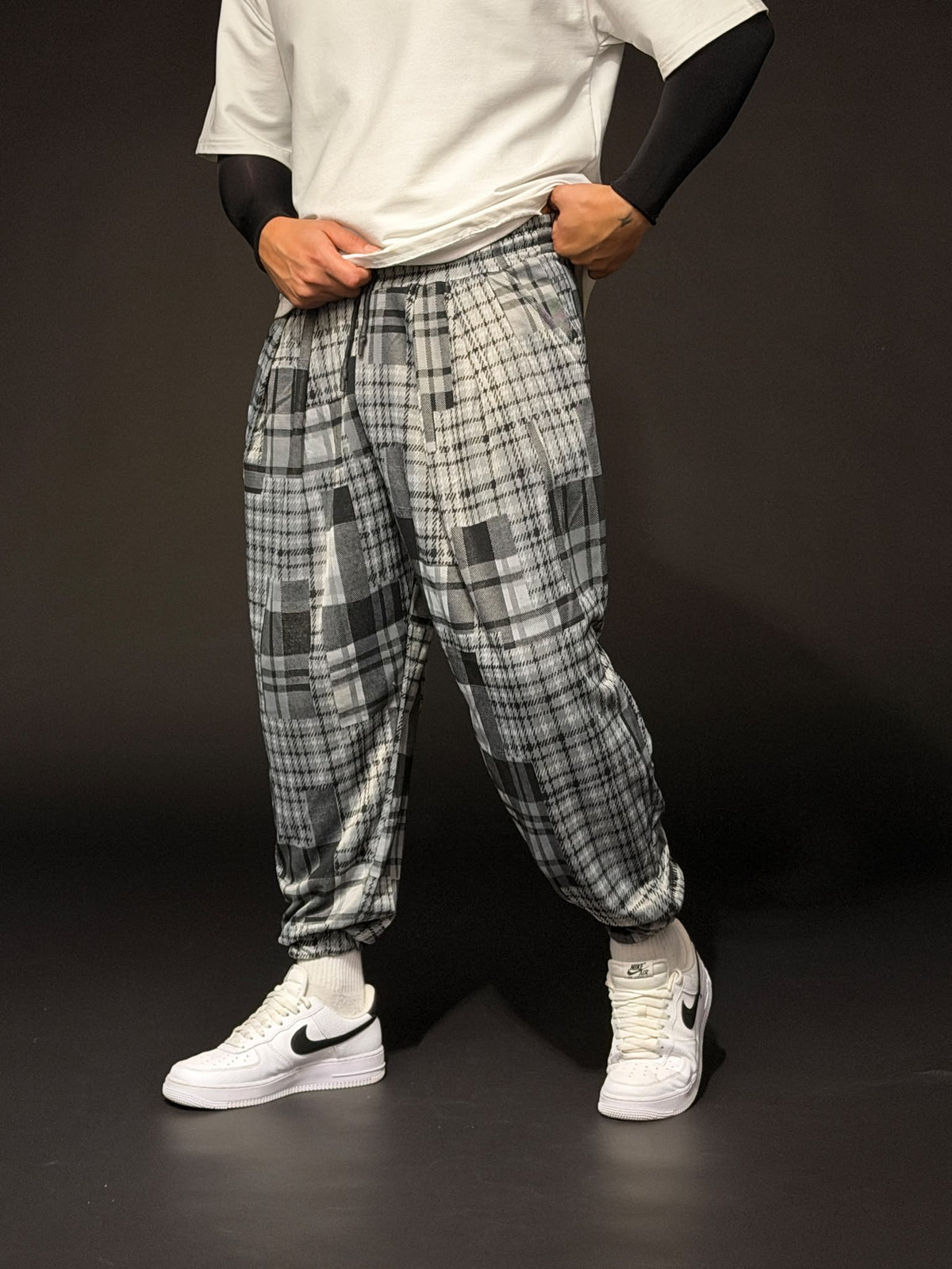 Urban Flannel Jogger Pantolon