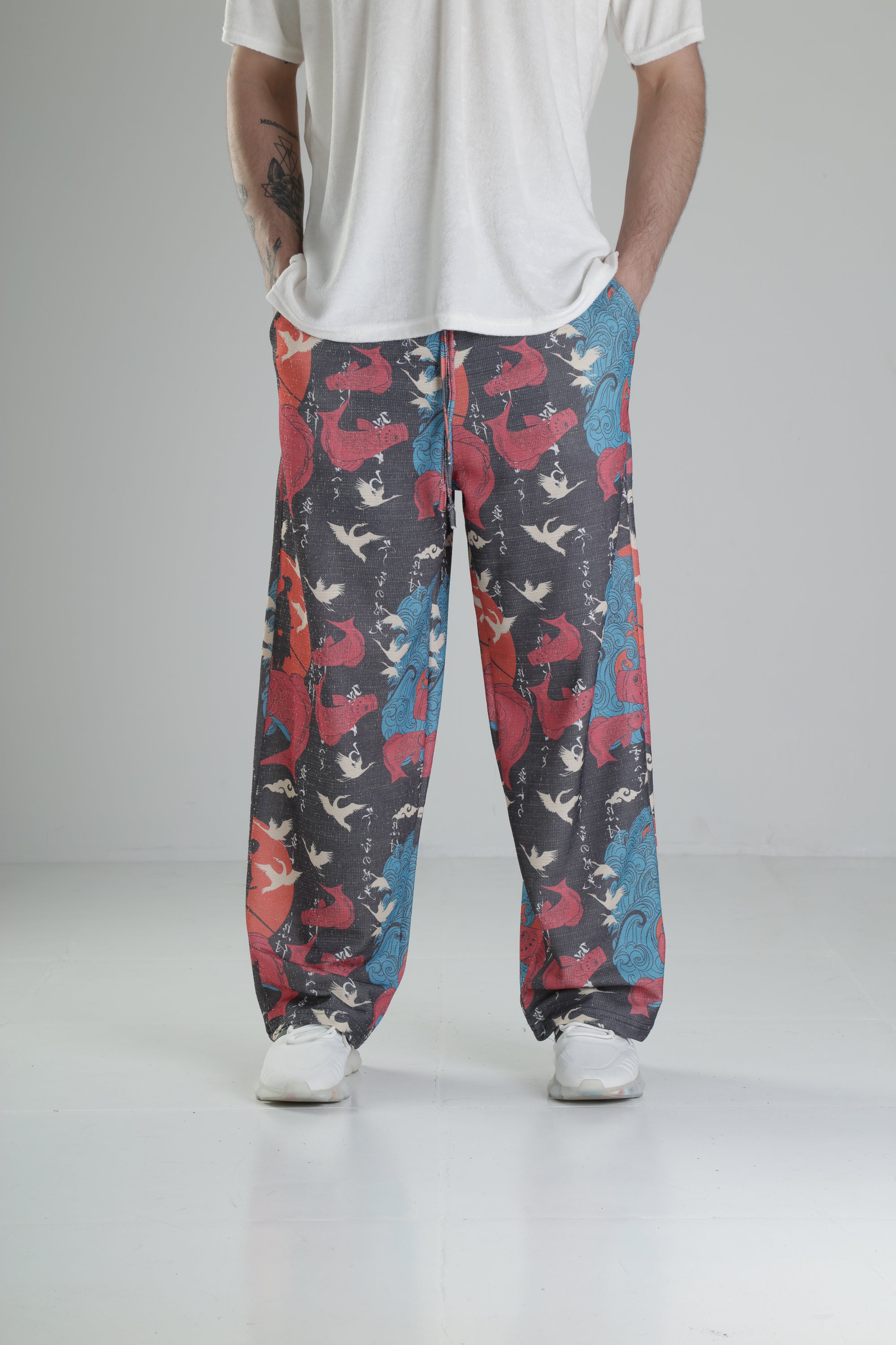 Samurai Wave Baggy Pantolon