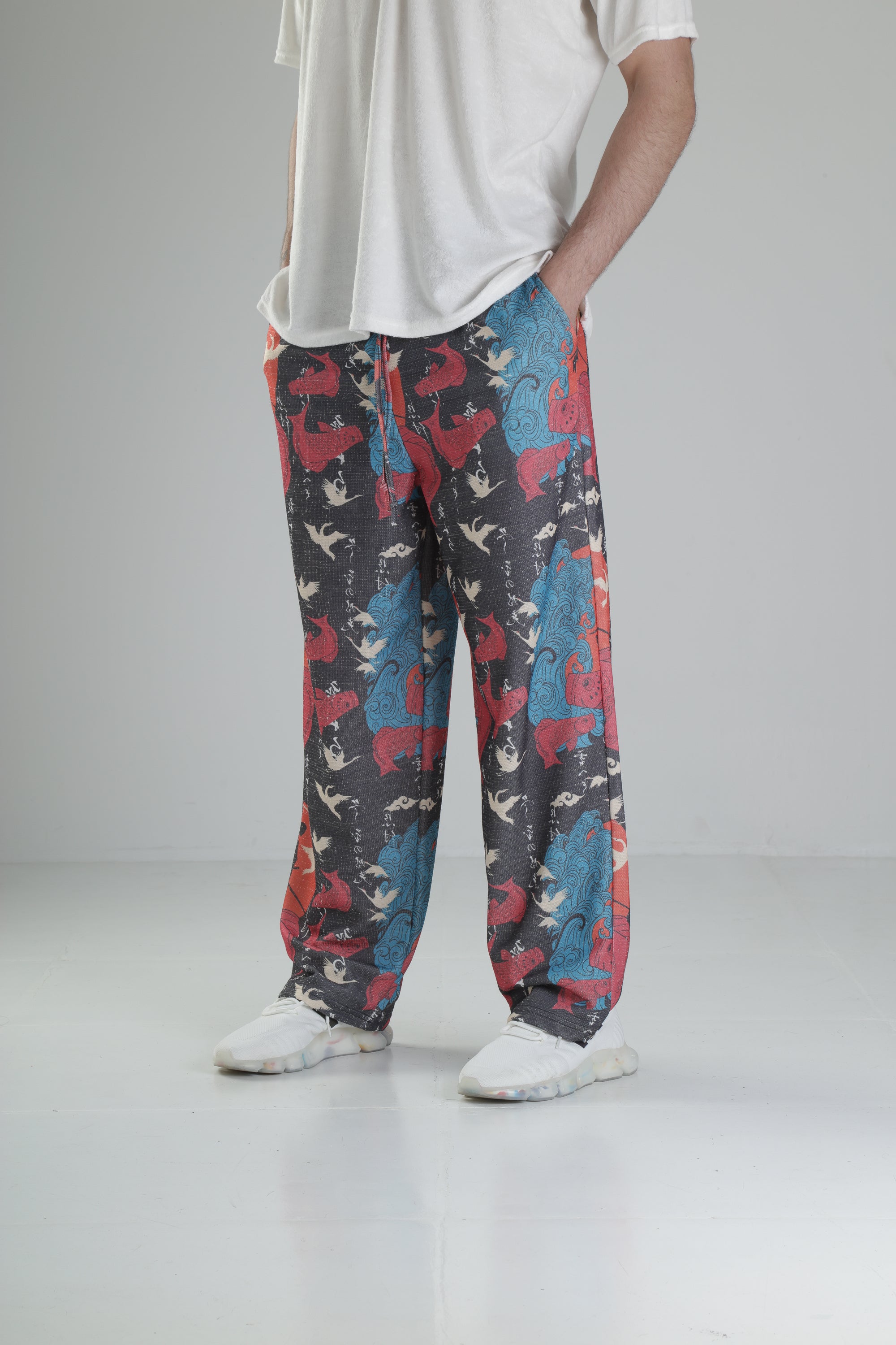 Samurai Wave Baggy Pantolon