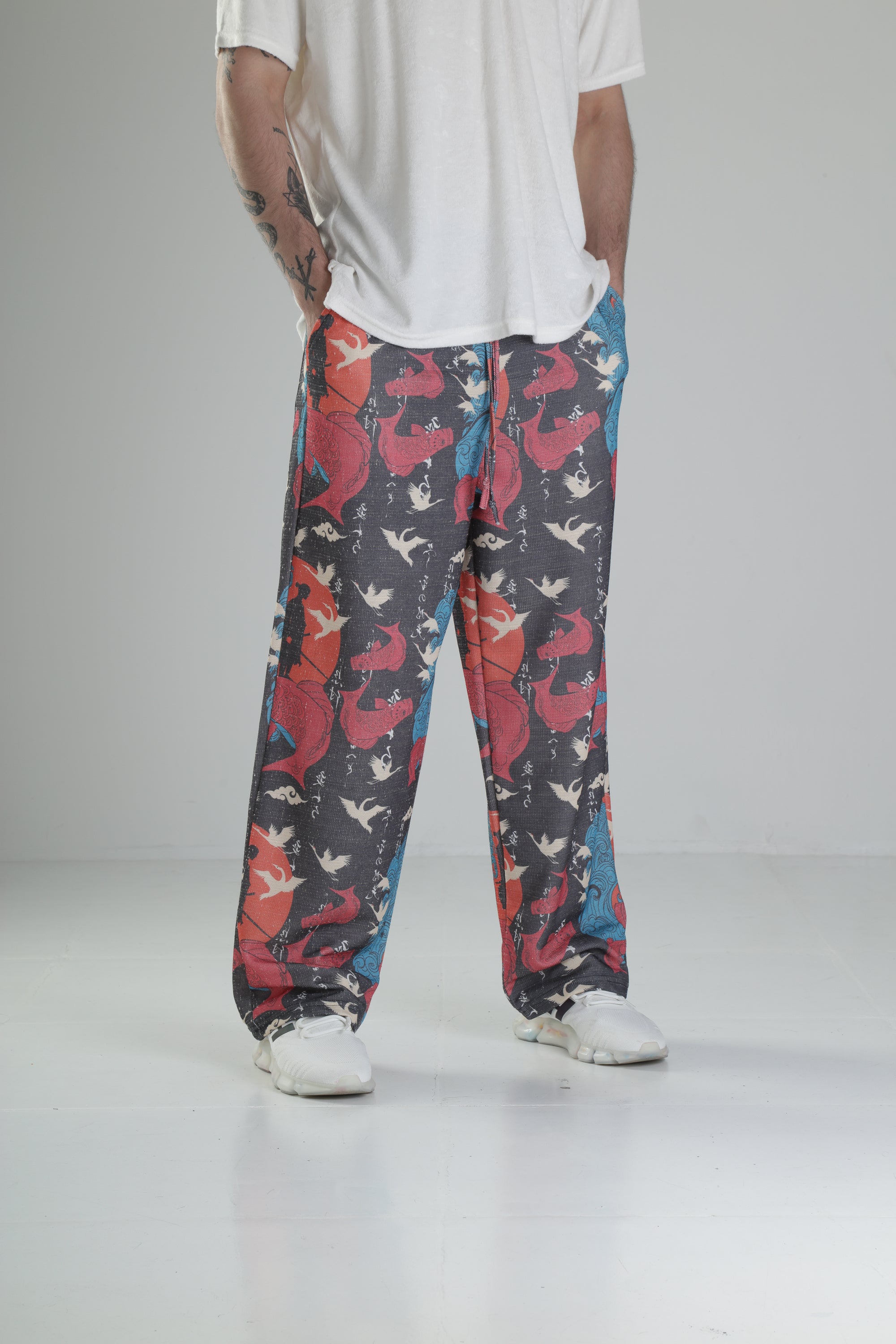Samurai Wave Baggy Pantolon