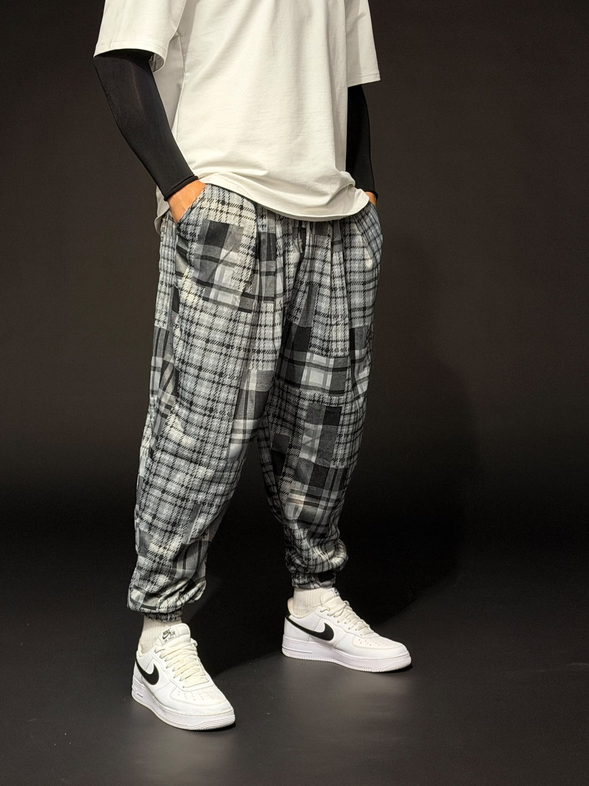 Urban Flannel Jogger Pantolon