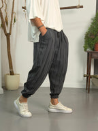 Cyber Slate Füme Jogger Pantolon