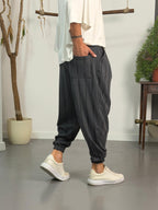 Cyber Slate Füme Jogger Pantolon