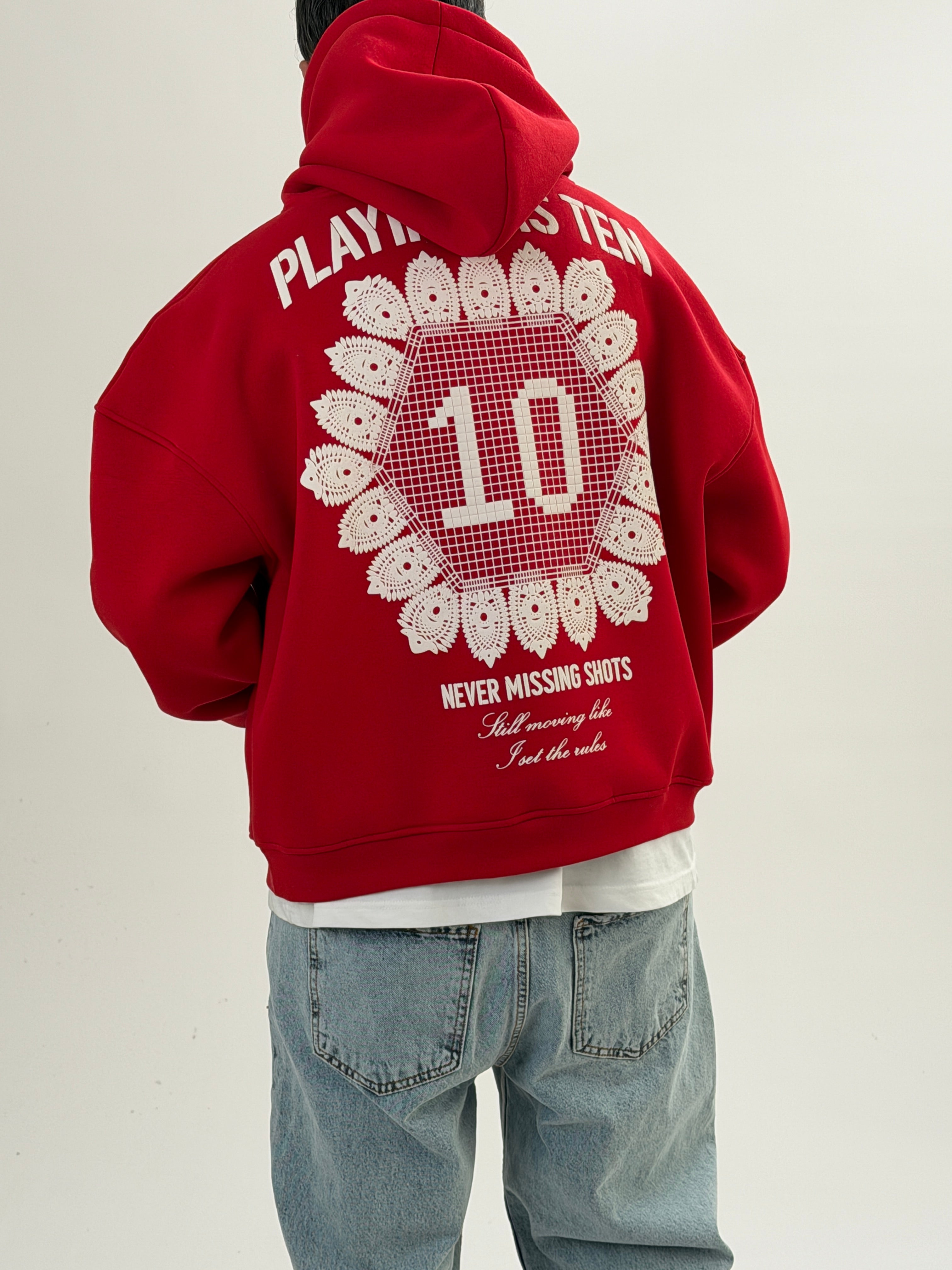 Red Game Hoodie Ürün ana görseli