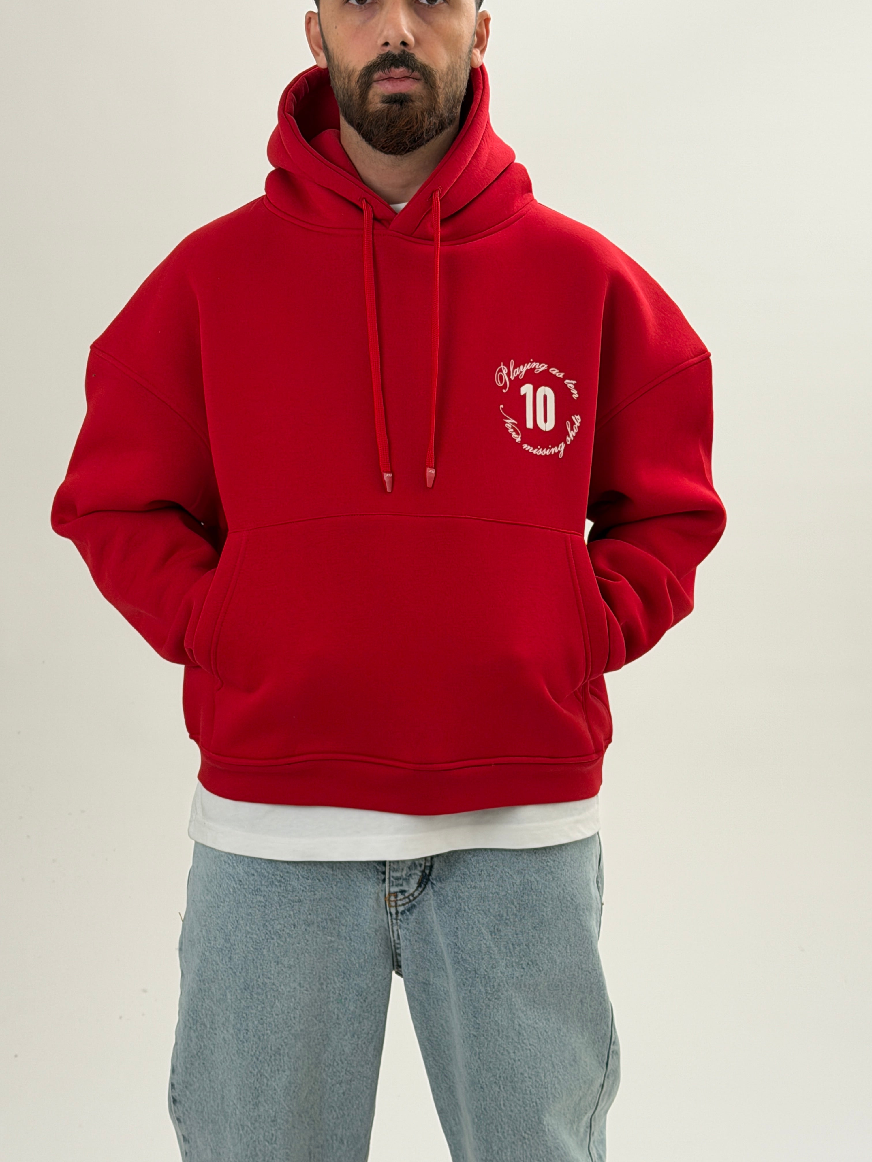 Red Game Hoodie Ürün ikincil görseli