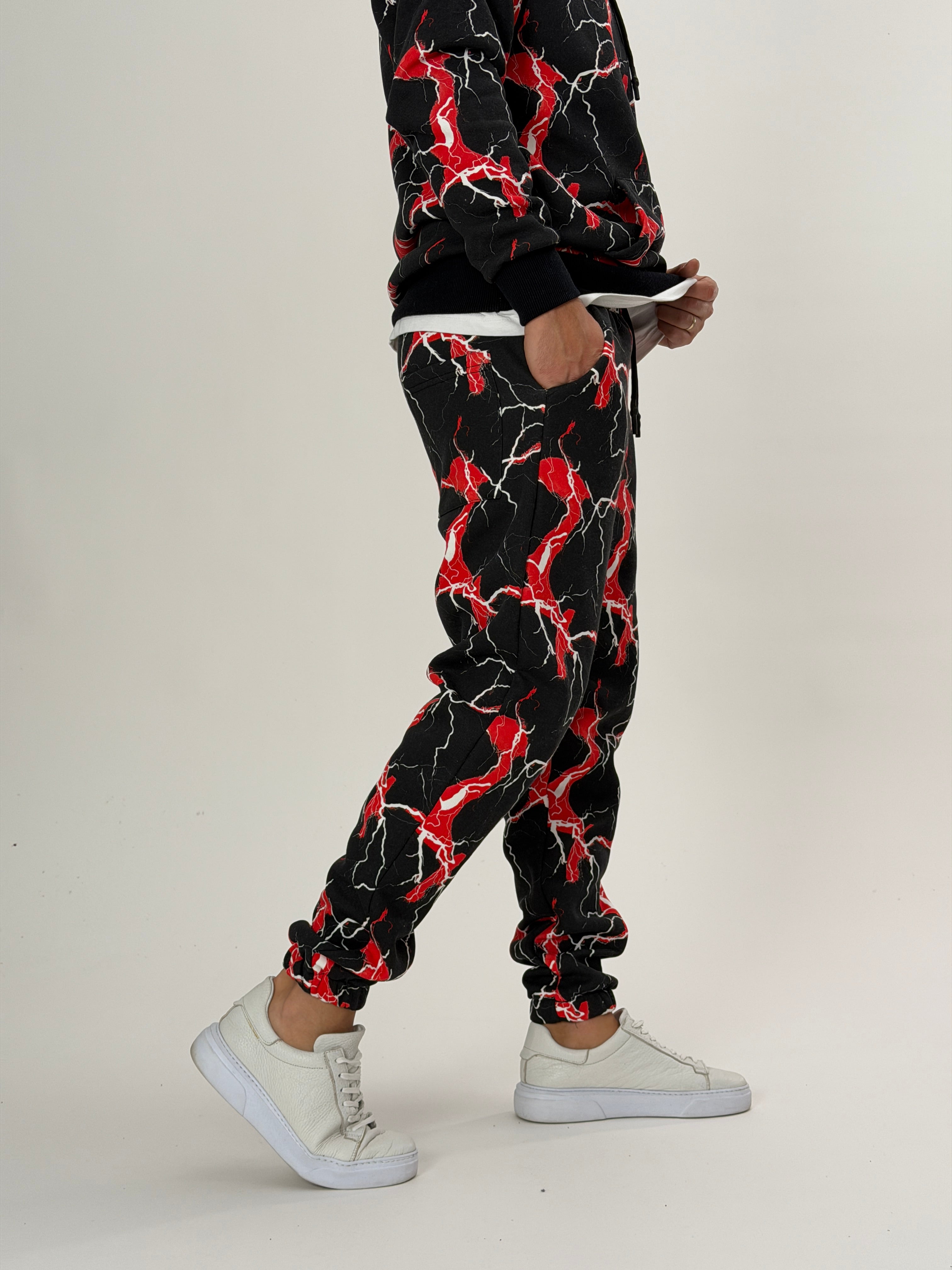 Red Voltage Hoodie Takım