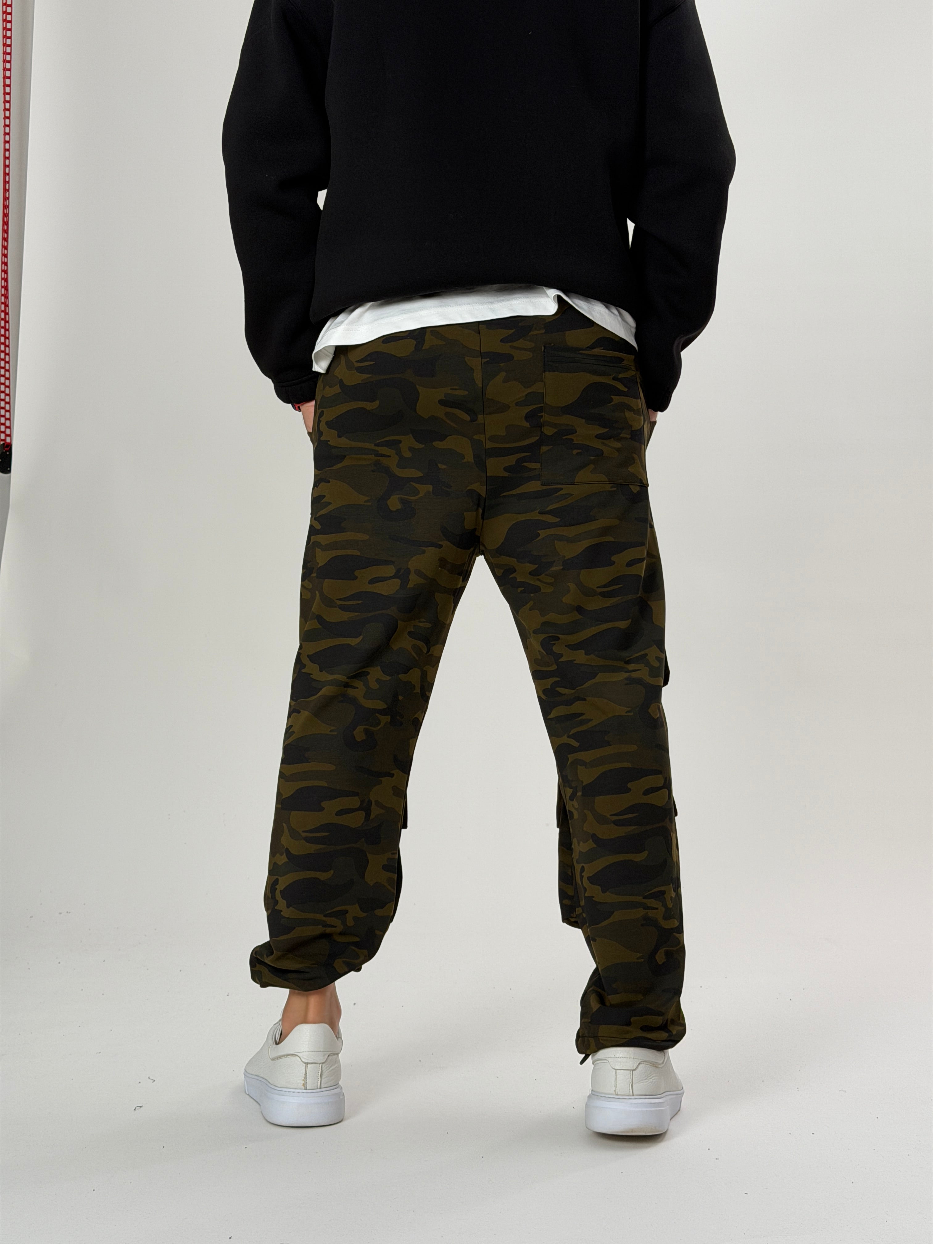 Soldier Kamuflaj Cepli Jogger Pantolon