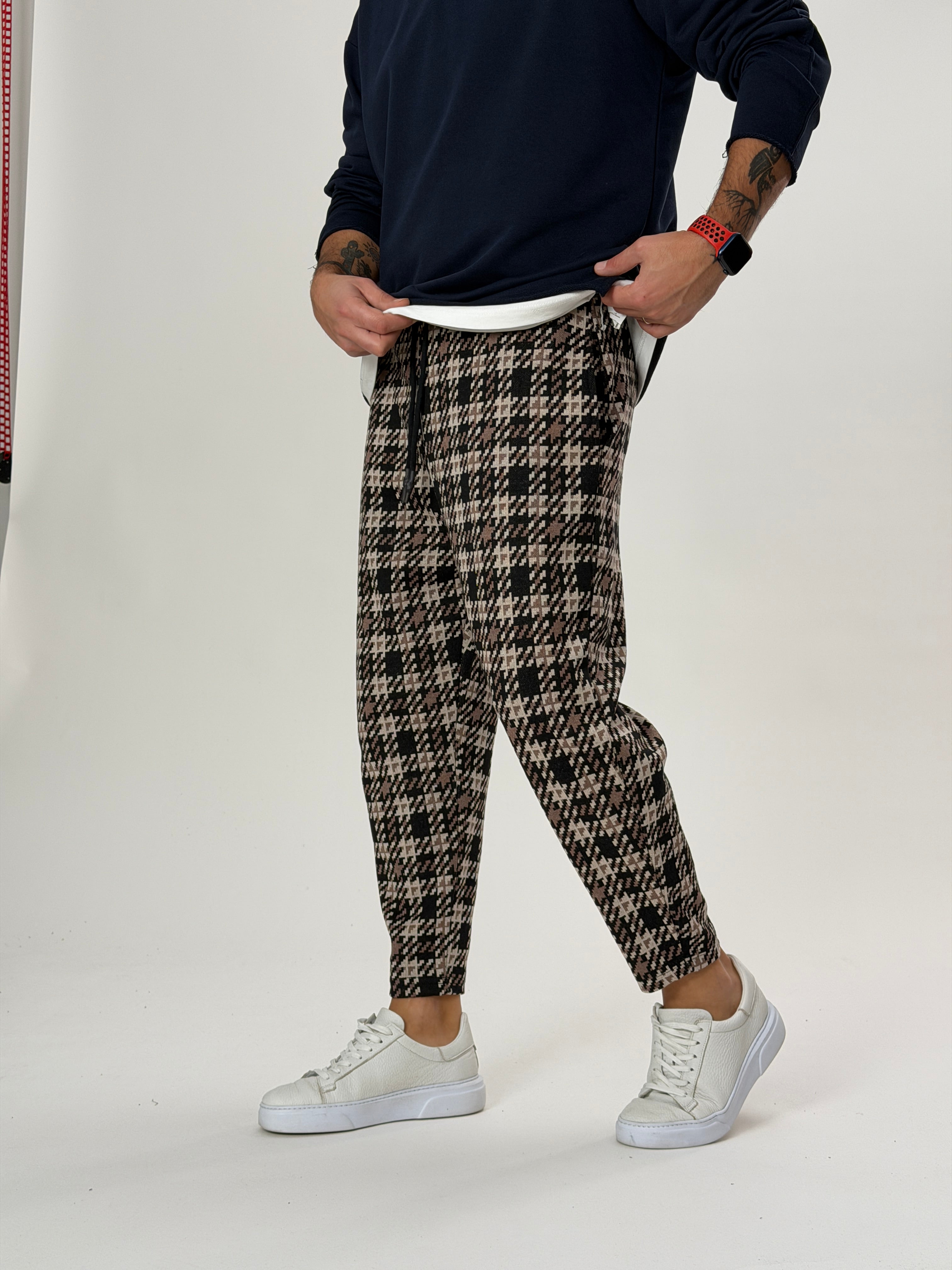 Urban Check Pantolon