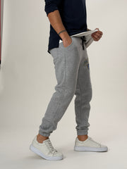 College Gri Jogger Pantolon