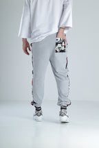 Urban Sketch Gri Jogger