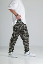 Kamuflaj Desenli Jogger Pantolon
