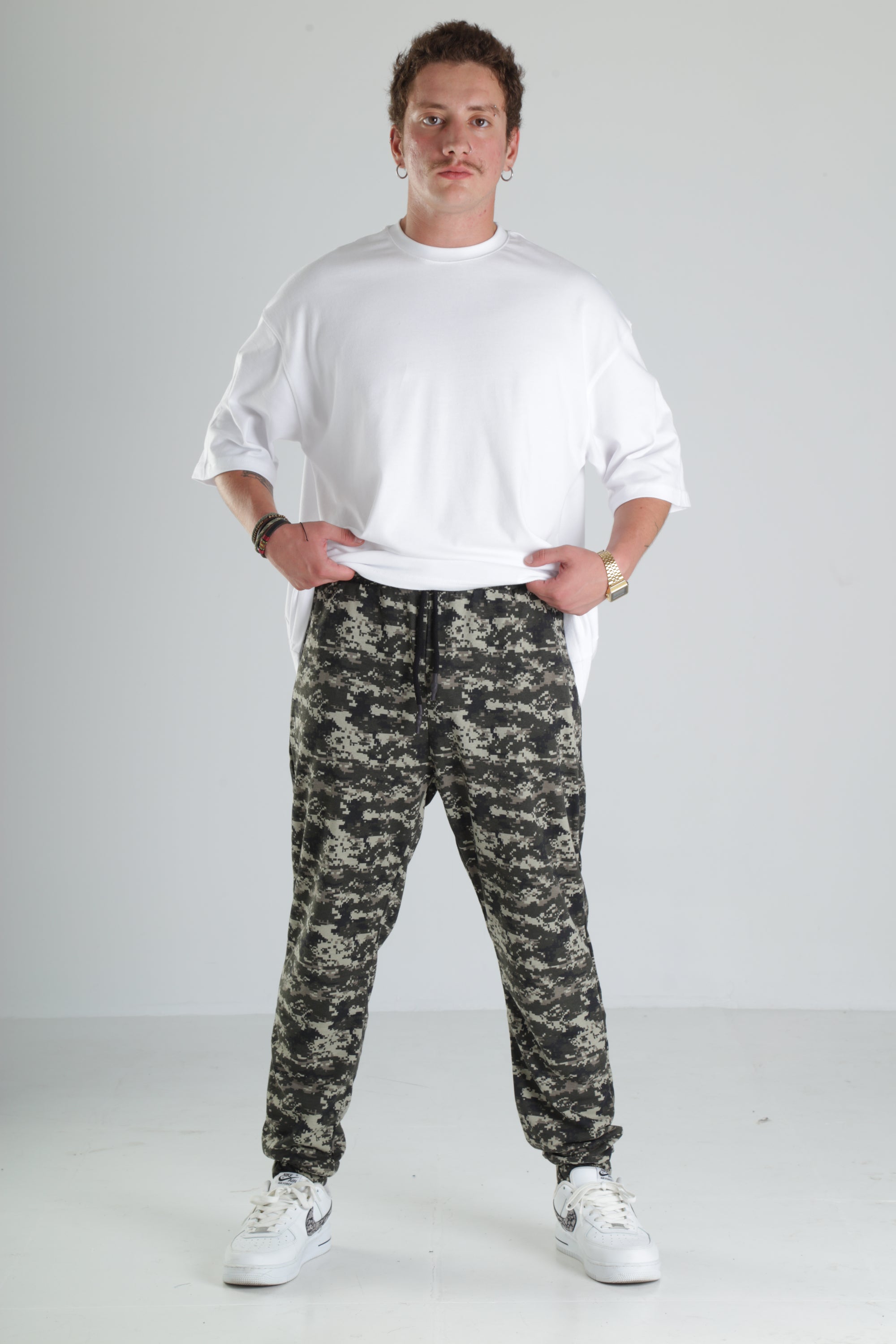 Kamuflaj Desenli Jogger Pantolon