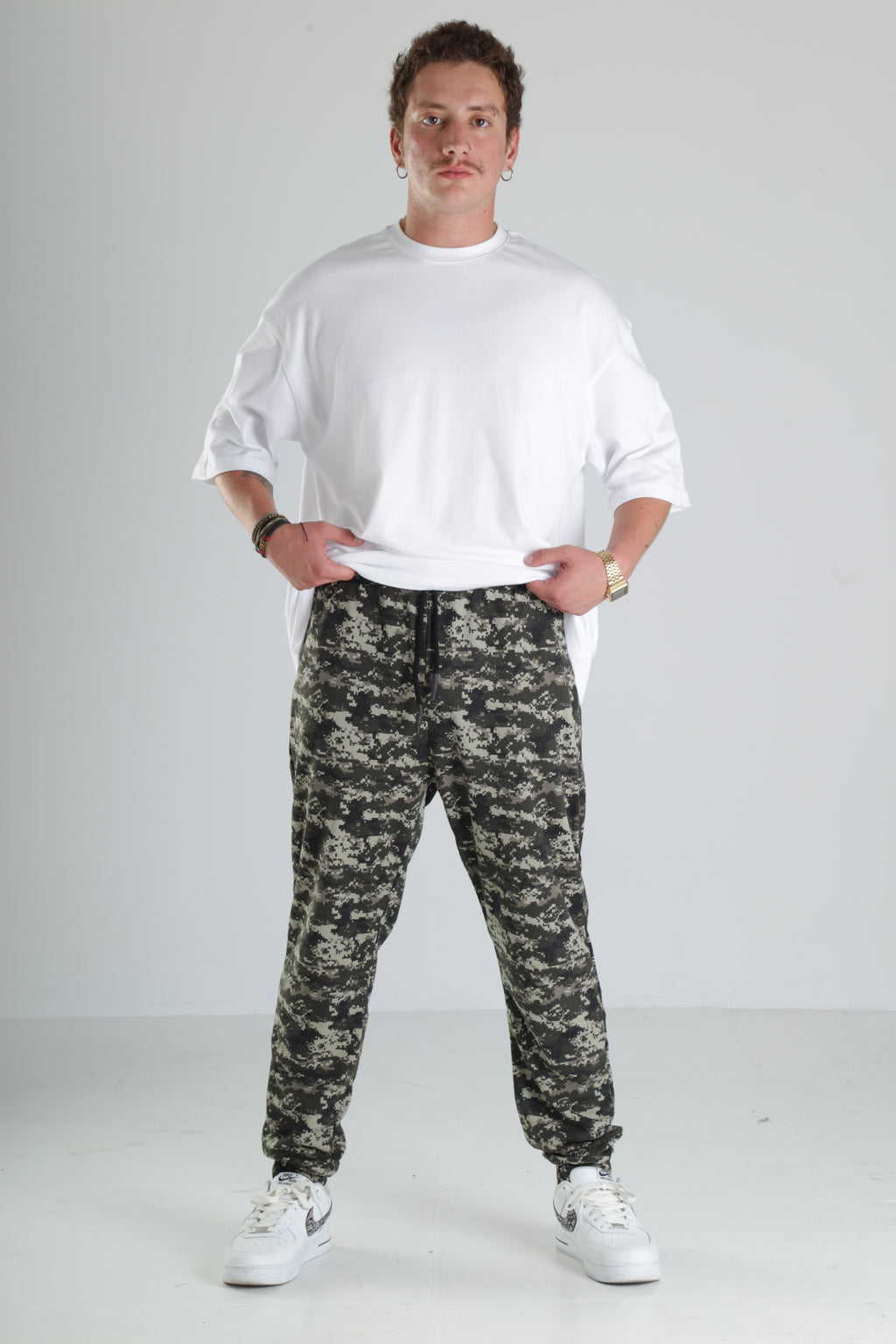 Kamuflaj Desenli Jogger Pantolon