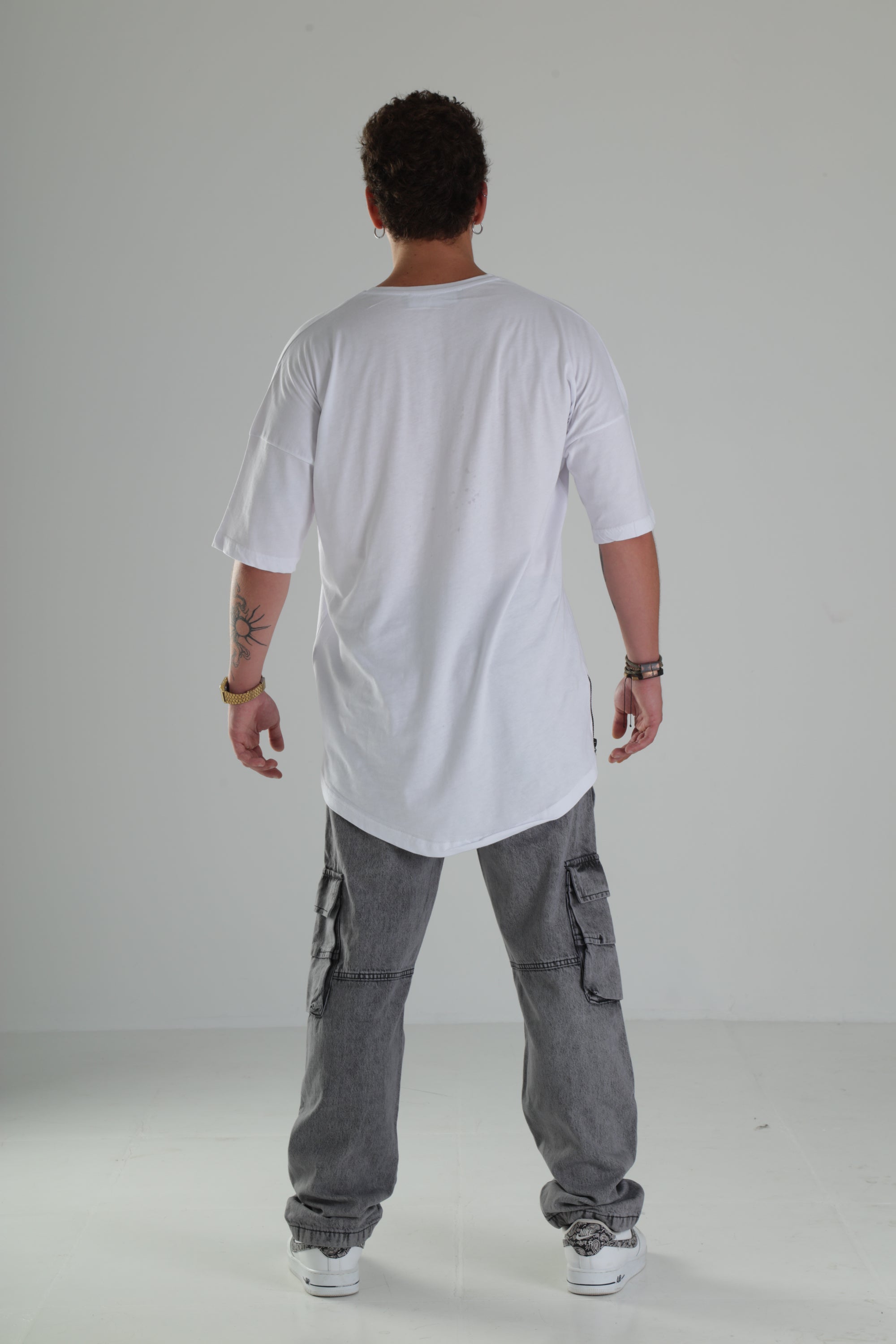 Premium Gri Kargo Pantolon