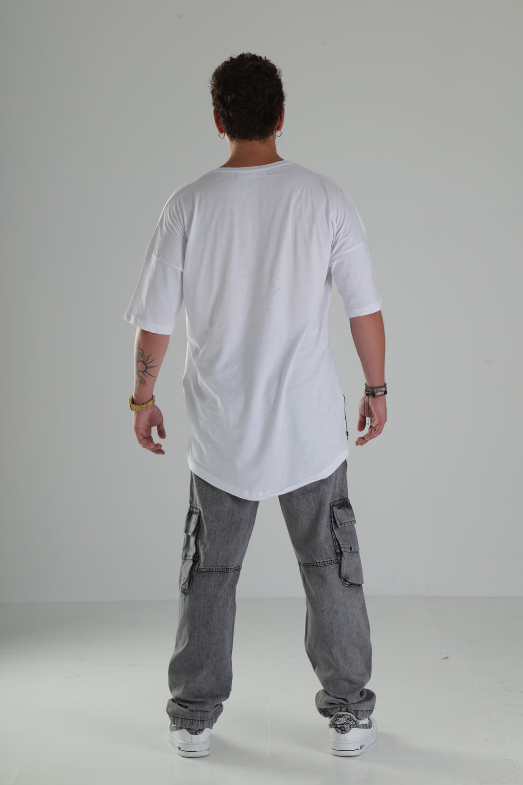 Premium Gri Kargo Pantolon