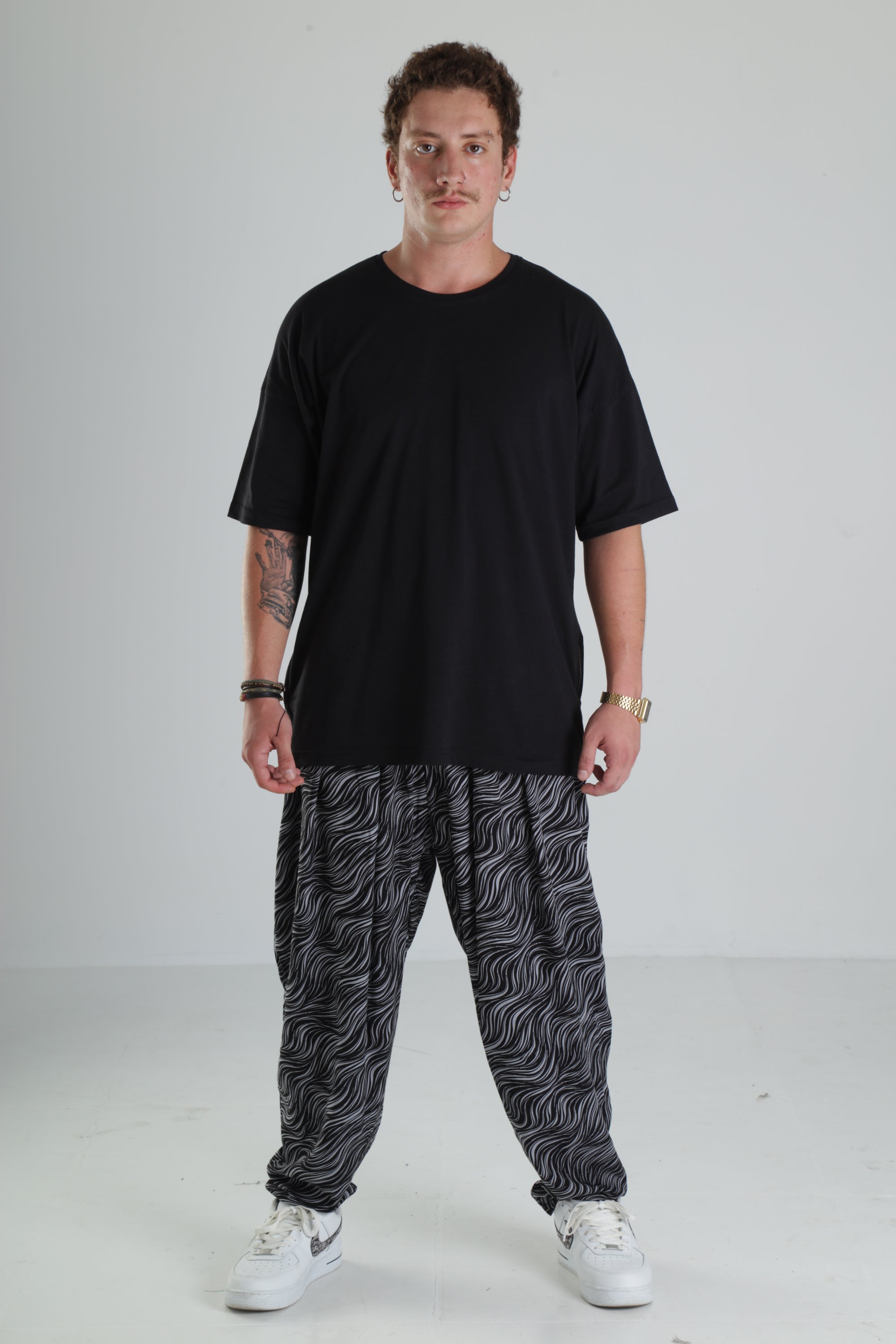 Basic Oversize T-Shirt - Siyah