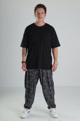 Basic Oversize T-Shirt - Siyah