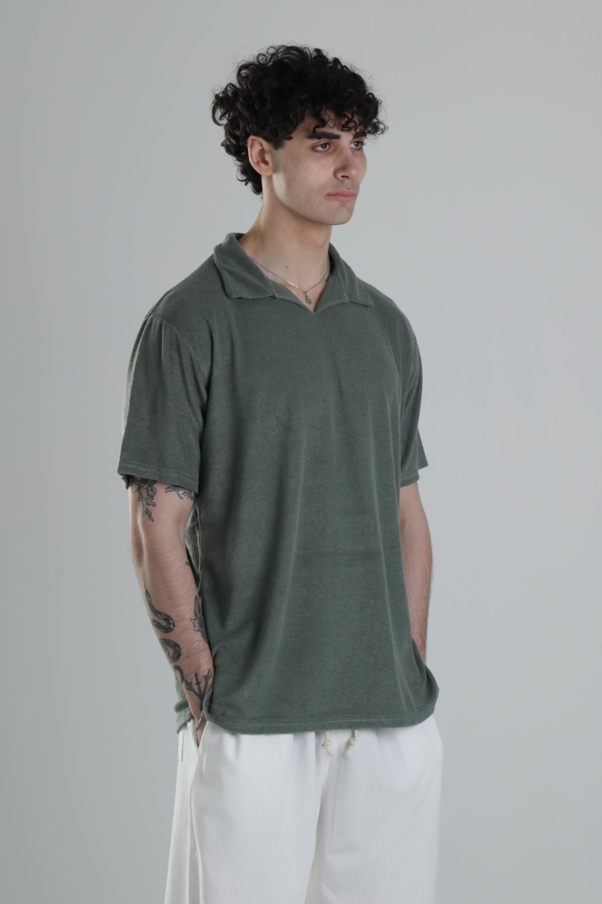 Yazlık Havlu Kumaş T-Shirt